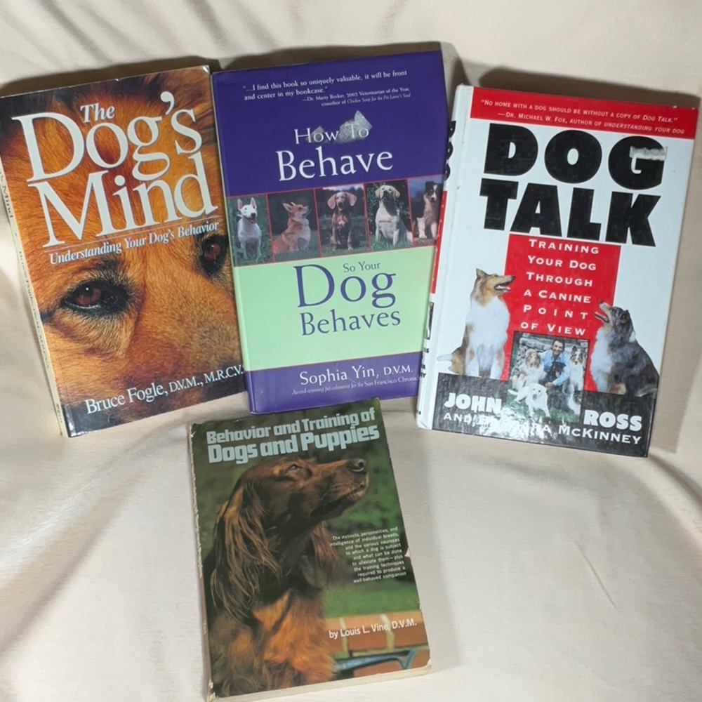 Bundle of 4 Dog Books